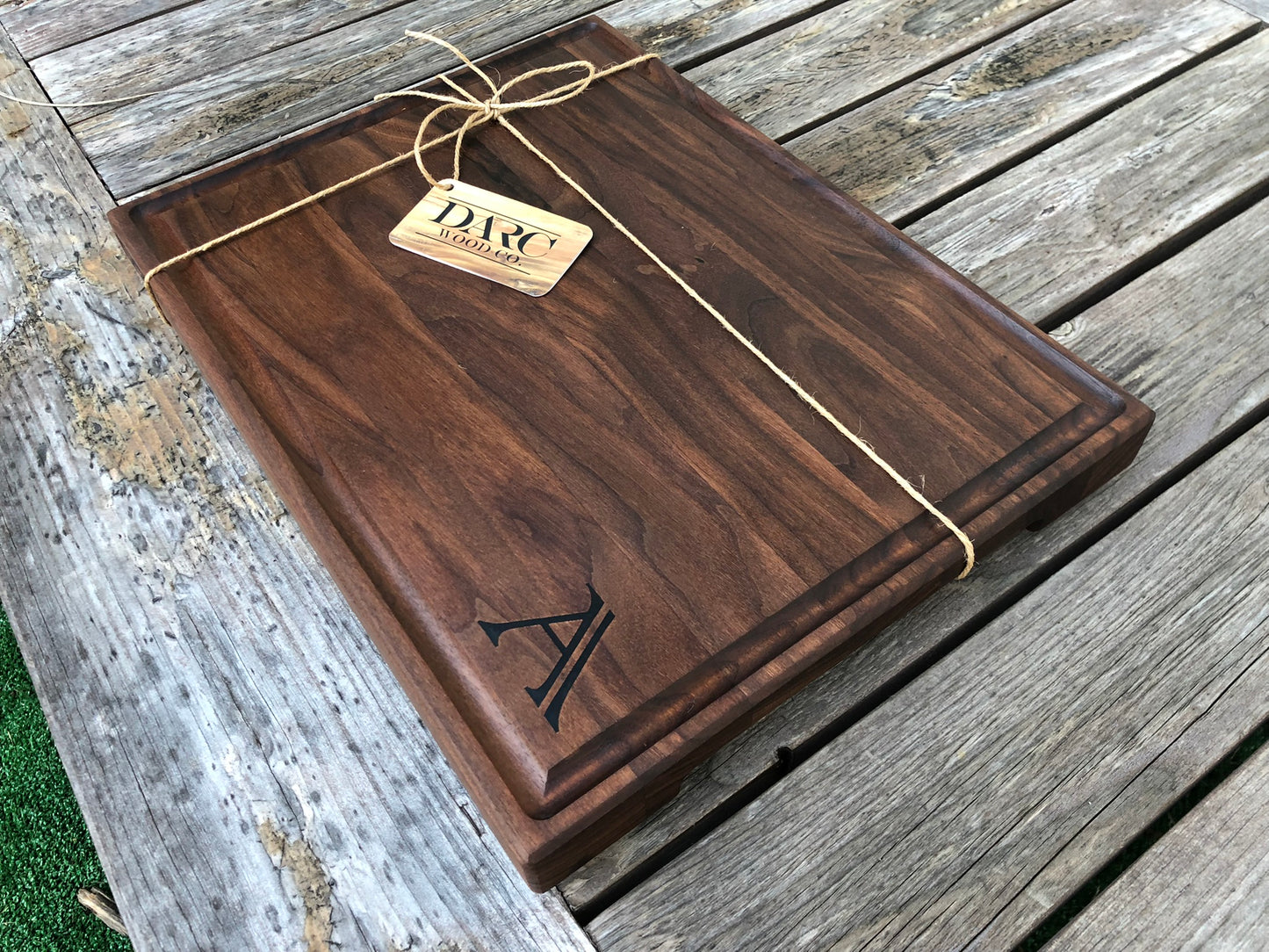 Black Walnut Cutting Board - Small 16"x12"