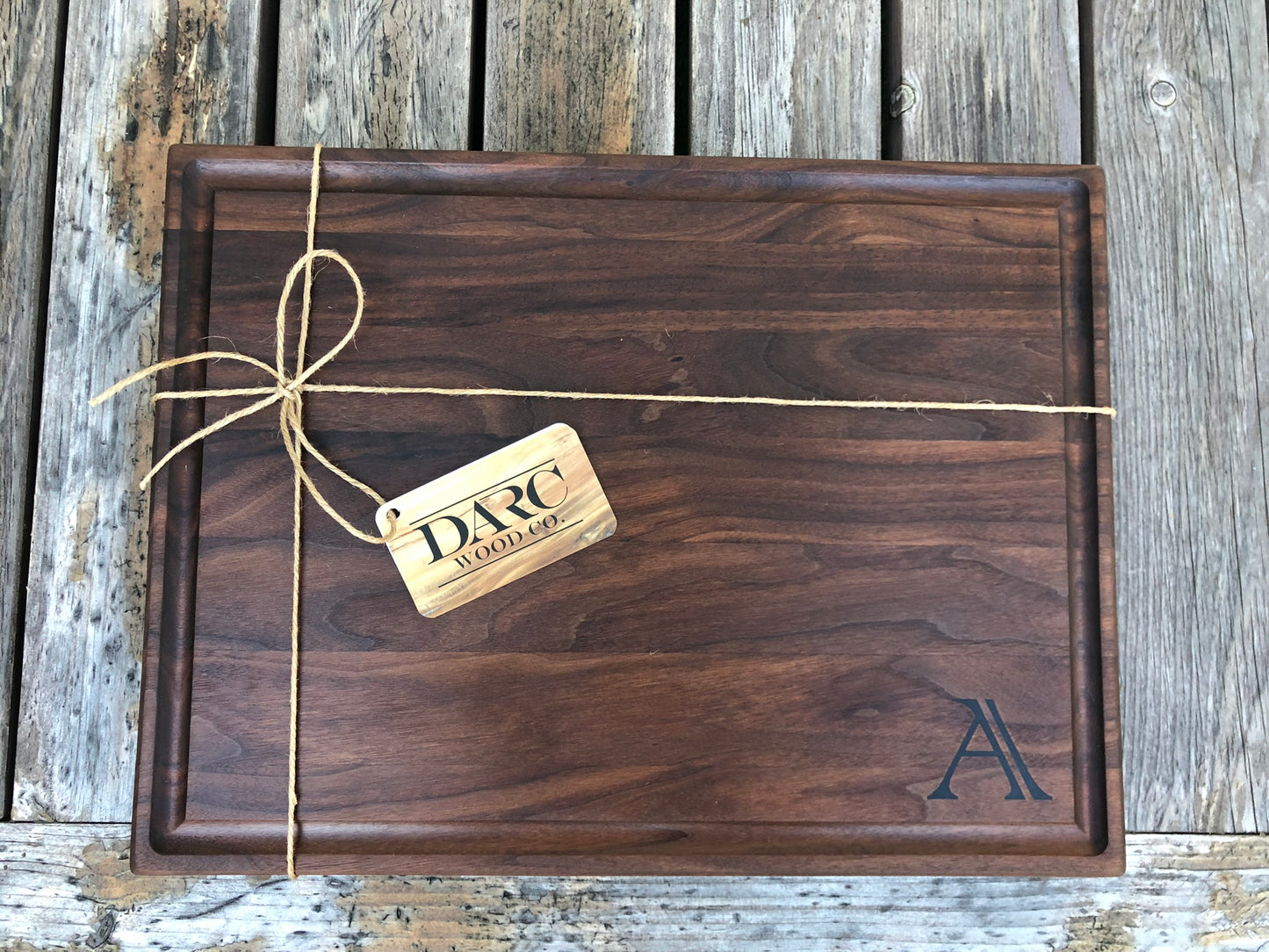 Black Walnut Cutting Board - Small 16"x12"