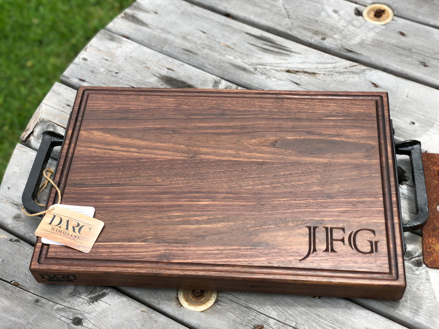 Black Walnut Cutting Board - Large 20"x12"