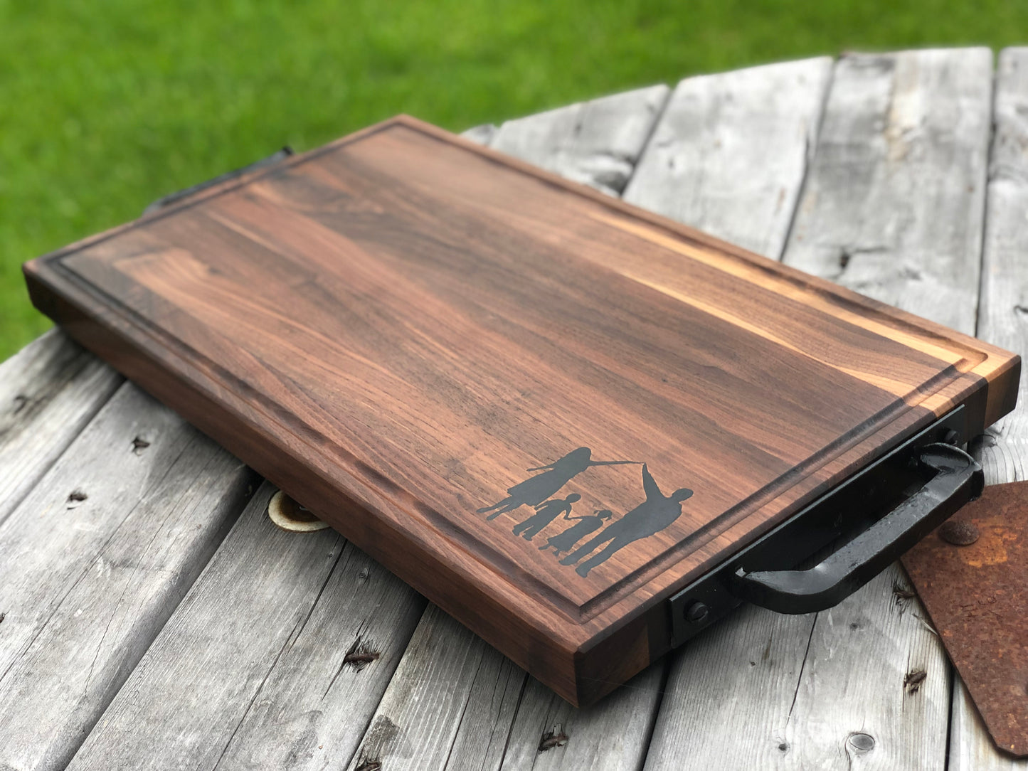 Black Walnut Cutting Board - XXL 24"x14"