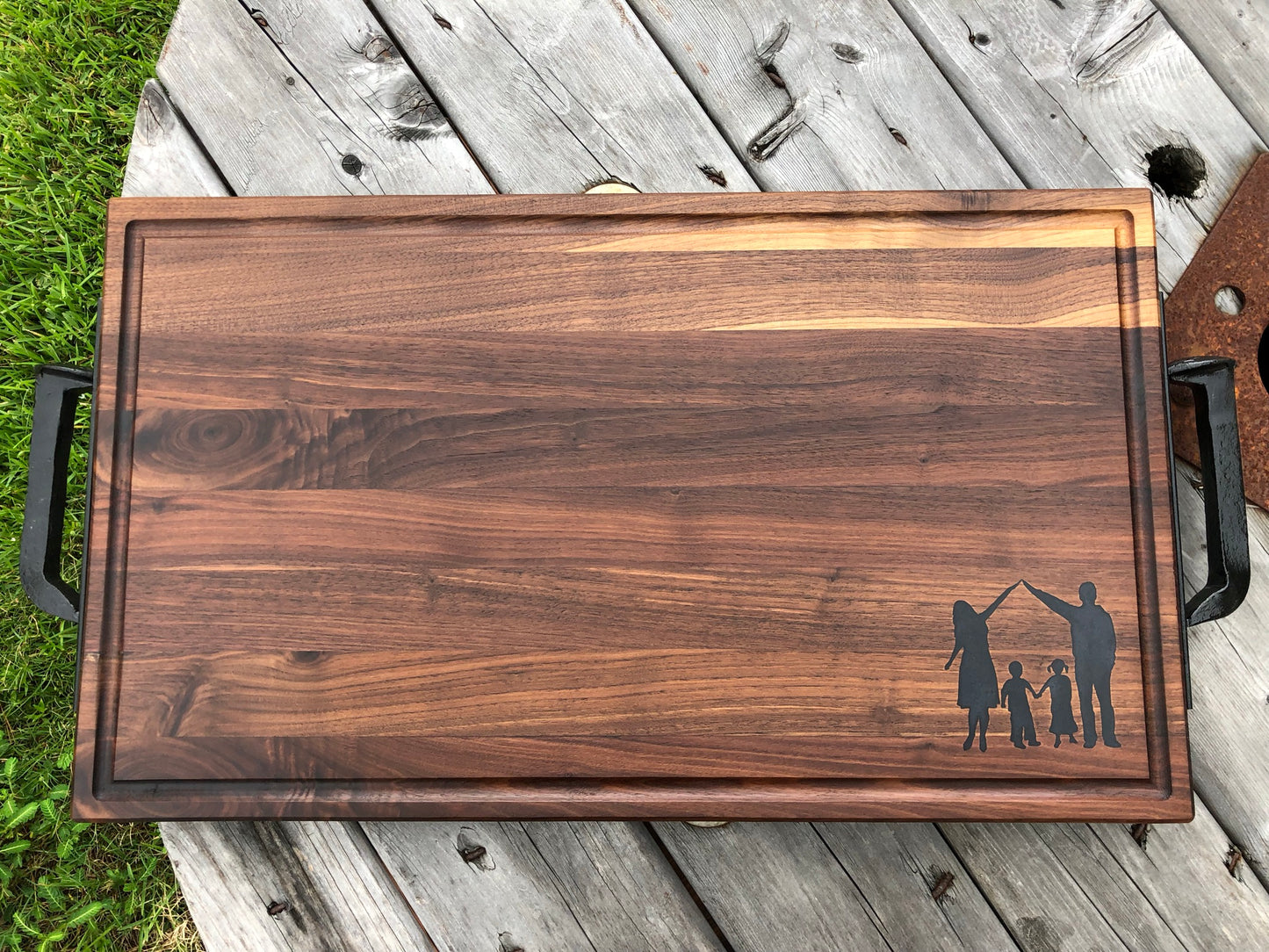 Black Walnut Cutting Board - XXL 24"x14"